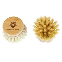 Natural Life Bamboo & Sisal Bristle Dish Brush Replacement Head